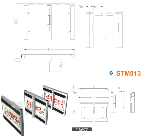 庐江县速通门STM813